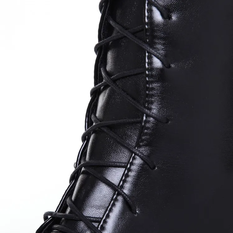 Лидер продаж 2017 ботинки женская обувь женские модные мотоциклетные мартинсы