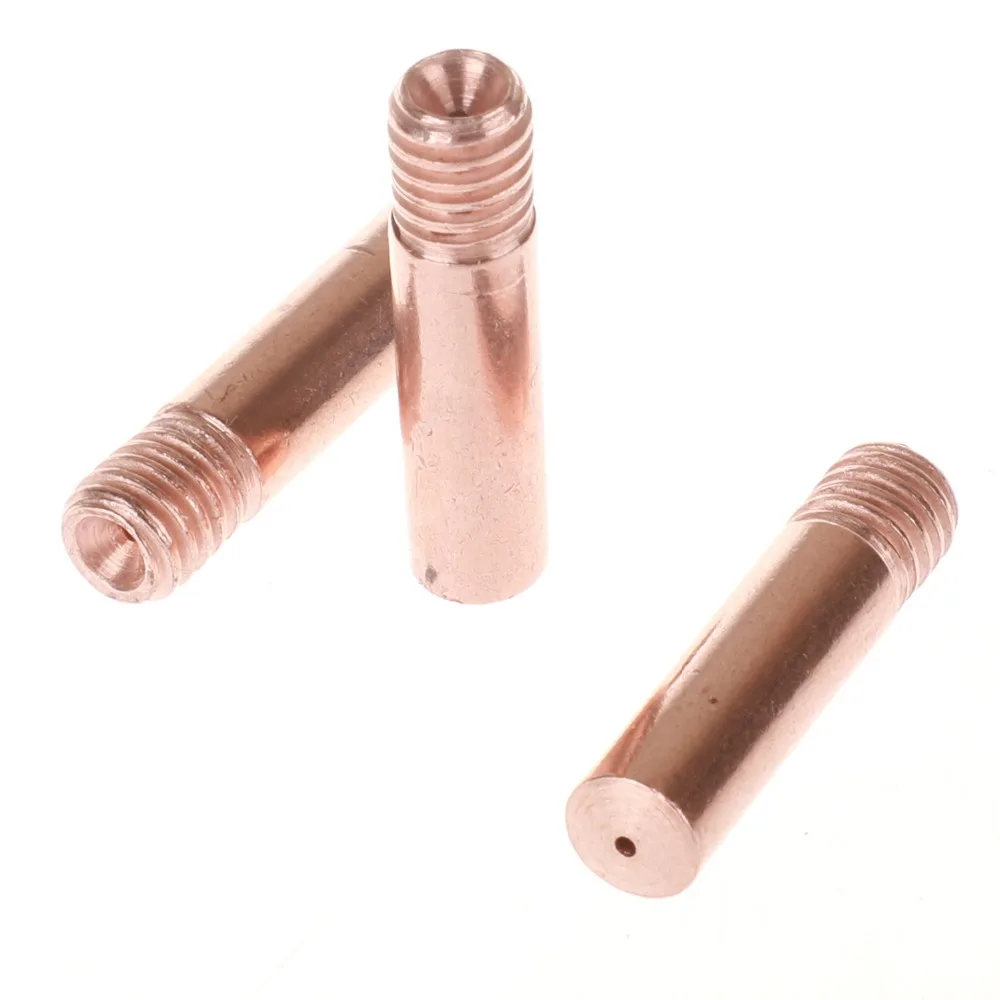 5 Pieces Mig Torch Gun Tips AK15 Contact Consumables 0.8mm Type MB15 Torch Tips