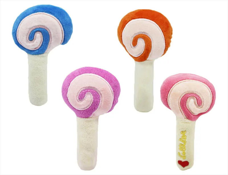 Lollipop shape dog toys
