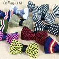 Новые точки дети бабочкой модные галстуки Регулируемый мужской галстук для мальчика и девочки полиэстер Pre-Tied