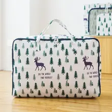 Portable Clothes Storage Bag Foldable Large Capacity Wardrobe Closet Organizer Pillow Quilt Blanket Bedding Pouch Accessories