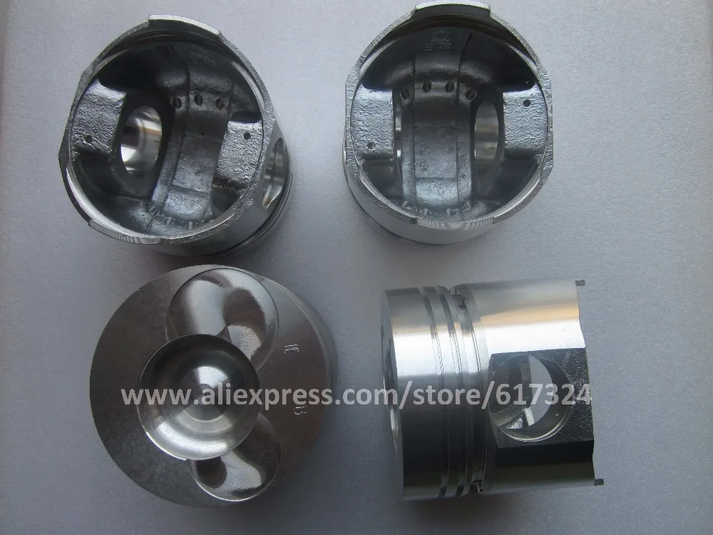 Yangdong Y4100Q engine the set of pistons for generator etc