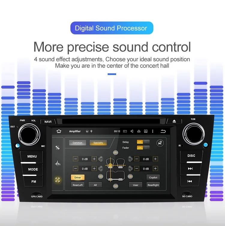 Sale Isudar 1 Din Car Multimedia Player Android 9 For BMW/3 Series E90/E91/E92/E93 Octa Core RAM 4G Auto Radio GPS Camera USB DVR FM 7