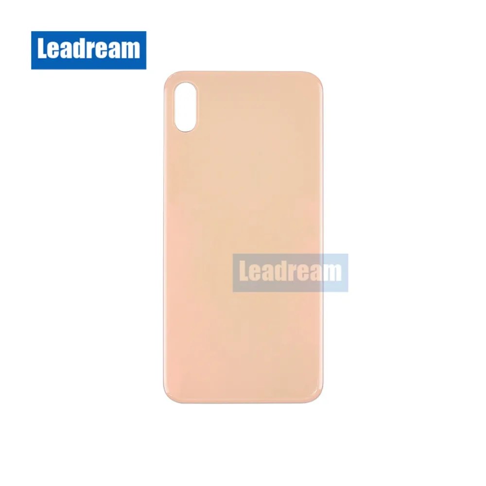 

50PCS Big Camera Hole Back Glass Full Housing Back Battery Door Battery Cover with Adhesive for iPhone 8 Plus X free DHL