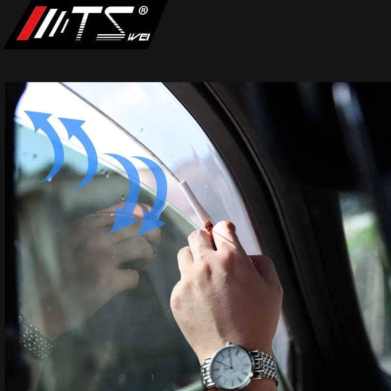 Авто оконные рамы дождь Ветер Защита от солнца щит Дефлектор козырек отделкой тенты шелт для Mercedes Benz ML/GLA/GLK/GLE/W205 C-CLASS/ GLC
