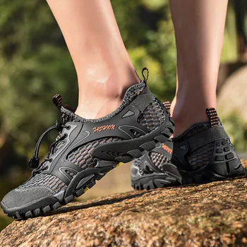 

Fashion men shoes mesh casual mixed colors wedge sneakers breathable large size 6-12.5 non-slip 2019 new arrival