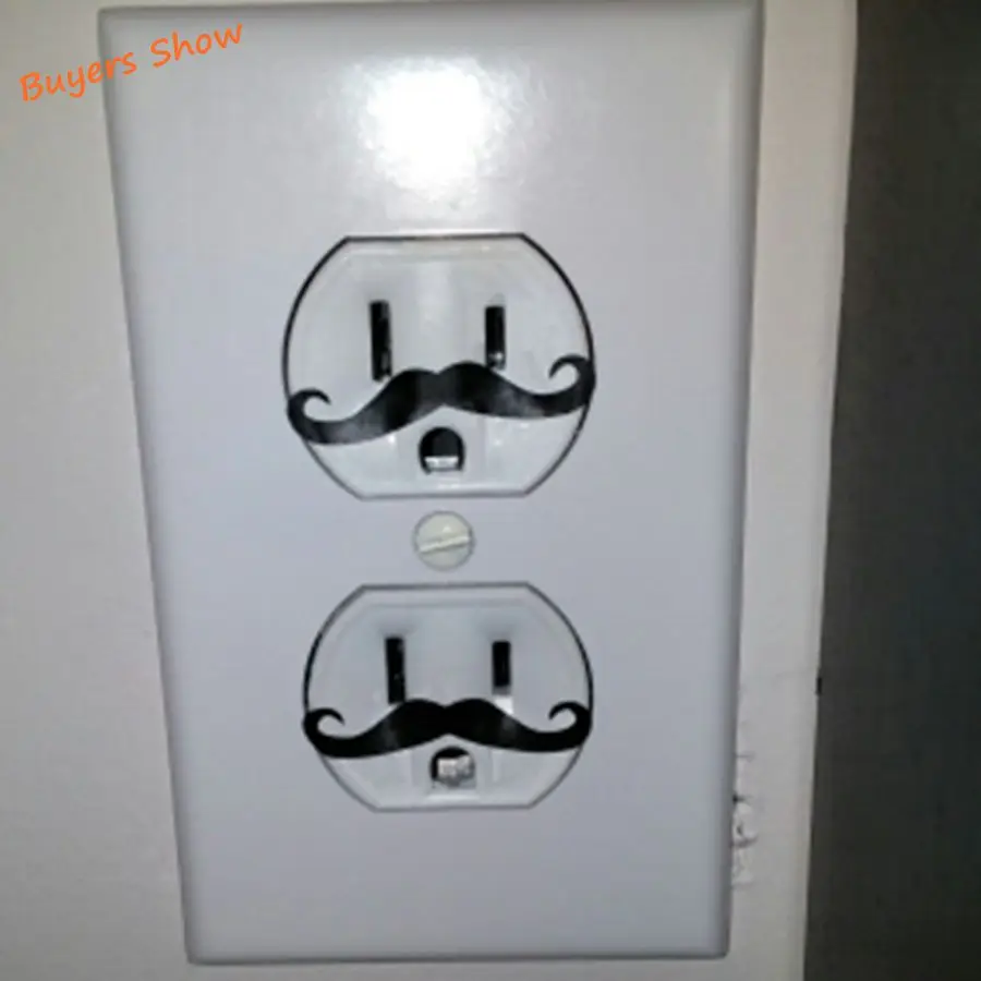 6 шт. виниловые наклейки в виде усов|vinyl stickers|vinyl decalmustache sticker |