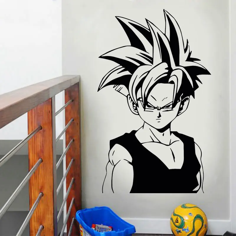 

Dragon Ball Z (DBZ) Super Saiyan TEEN Gohan ANIME surface sticker, home fashion decoration boy room decoration DM17