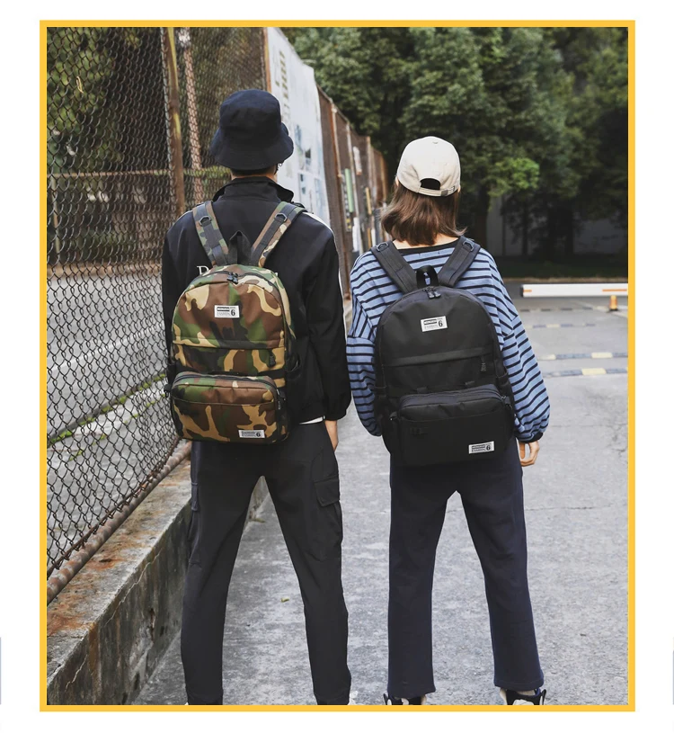 Menghuo 2018 New 2PCS:Set Women Backpack Nylon Casual Detachable Travel Bags Unisex Men School Bag for Teenager Girls Mochilas_16