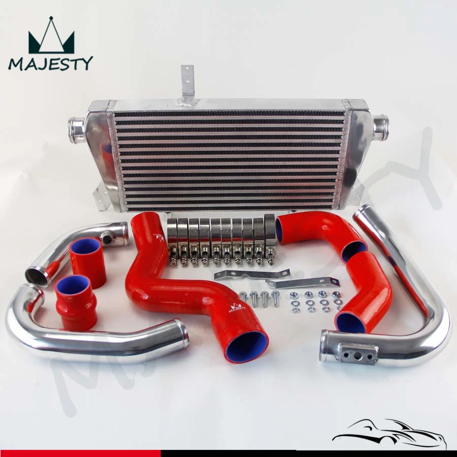 

New Front Mount Intercooler Kit for Audi A4 1.8T Turbo B6 Quattro 2002-2006 Blue / Black / Red