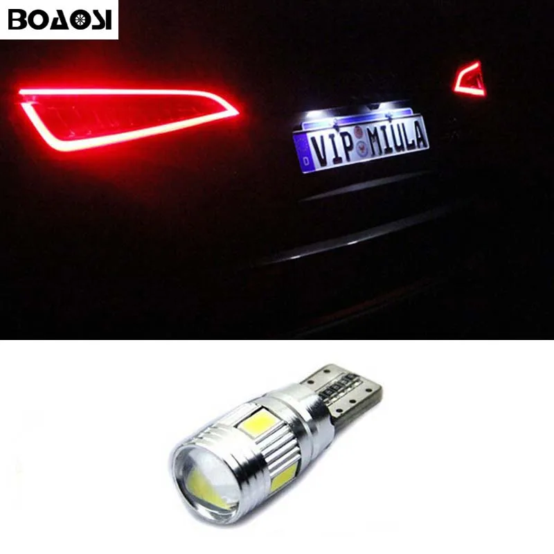 

BOAOSI 1x LED T10 5630smd 6Led Canbus no error License Plate Light for Fiat Punto (188) Punto/Grande Punto (199) Punto Evo