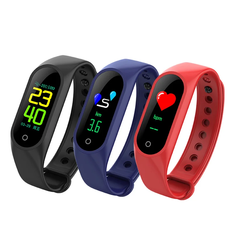 

Bluetooth M3 sports Smart watch with Blood Pressure Alarm Heart Rate Clock Step Fitness Tracker for Android & IOS PK xiaomi mi3