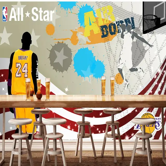 Free Shipping Tribute Bryant Nba All Star Game Fresco Sofa