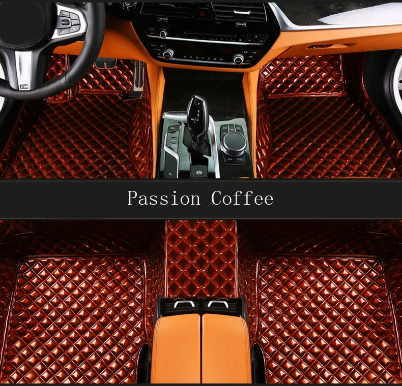 

Floor mats for Mitsubishi Lancer ASX Pajero sport V73 V93 5D car styling all weather carpet floor liner