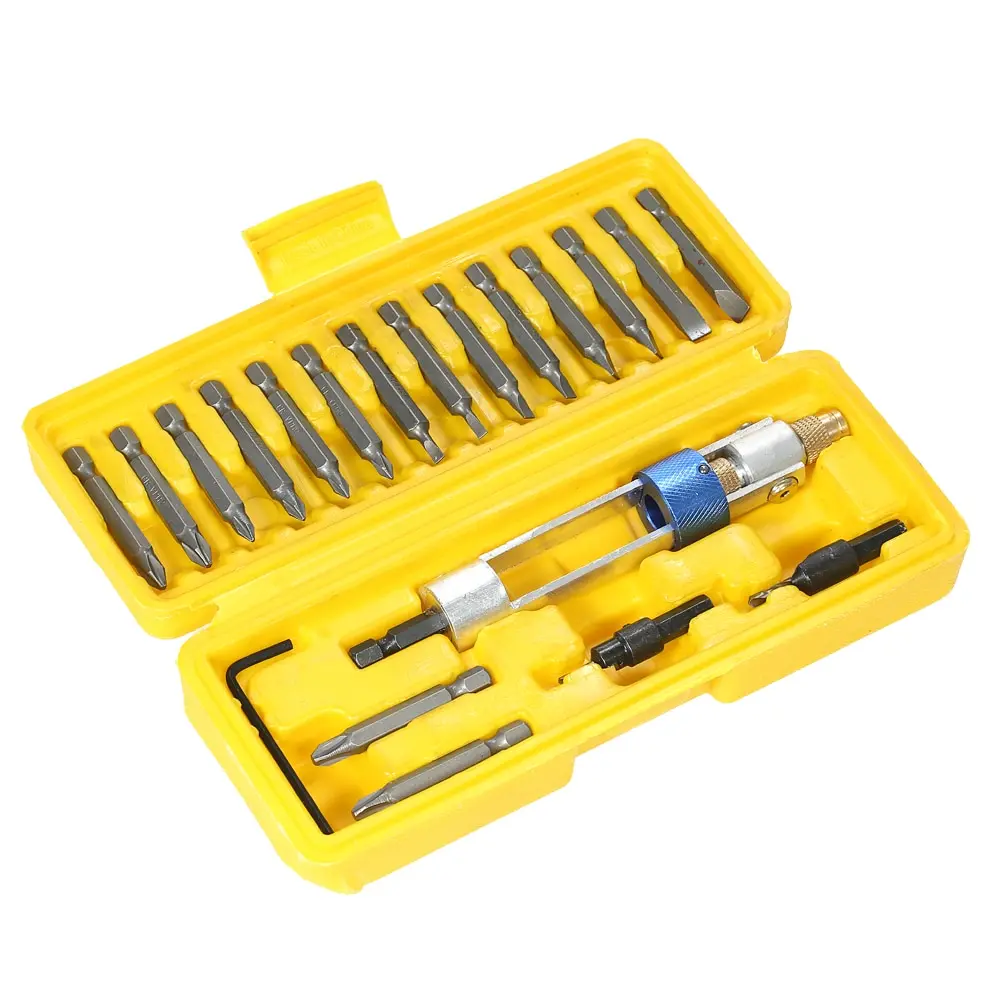 

20Pcs Double Drill Driver High Speed Steel Tools Set Screwdriver Drill Bit Screw Driver Bits for Electric dill Power Drill