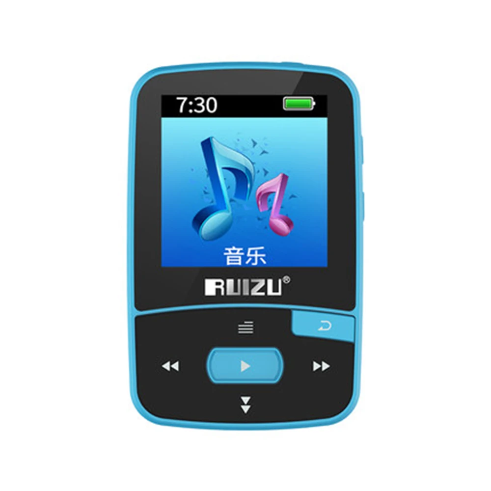 Ruizu X50 спортивный мини Bluetooth Mp3 плеер Музыкальный Аудио Mp 3 с радио цифровой Hi Fi