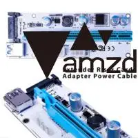 Amzdeal высокое качество печатная плата модуля для BTC Майнер PCI Express и т. д. ETH PCI-E 1x до 16x USB3.0