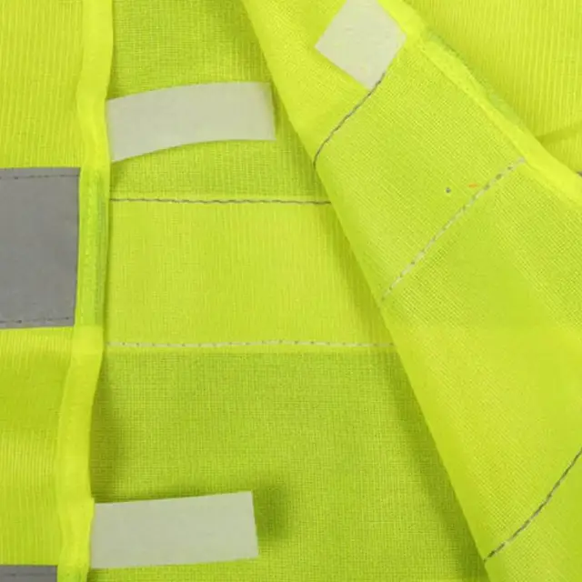 2018 Vest Clothing Traffic Motorcycle Night Rider Fluorescent Safety Security Visibility Reflective Cycling Outdoor Sports