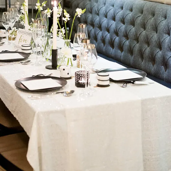 B · Y سماط 90x132in الترتر سماط مستطيلة المطرزة الترتر الجدول غطاء Whitefor الزفاف حزب زينة عيد الميلاد-63 B · Y سماط 90x132in الترتر سماط مستطيلة المطرزة الترتر الجدول غطاء Whitefor الزفاف حزب زينة عيد الميلاد-63