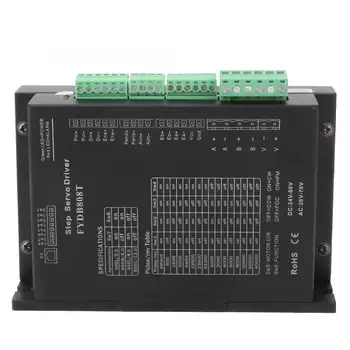 

DC48-110V AC48-80V 2 Phase Closed Loop Stepper Servo Driver 2.0-8A/Phase Motor Controller