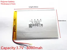 9inch 10inch large capacity 3 7 V tablet battery 6000 mah each brand tablet universal rechargeable