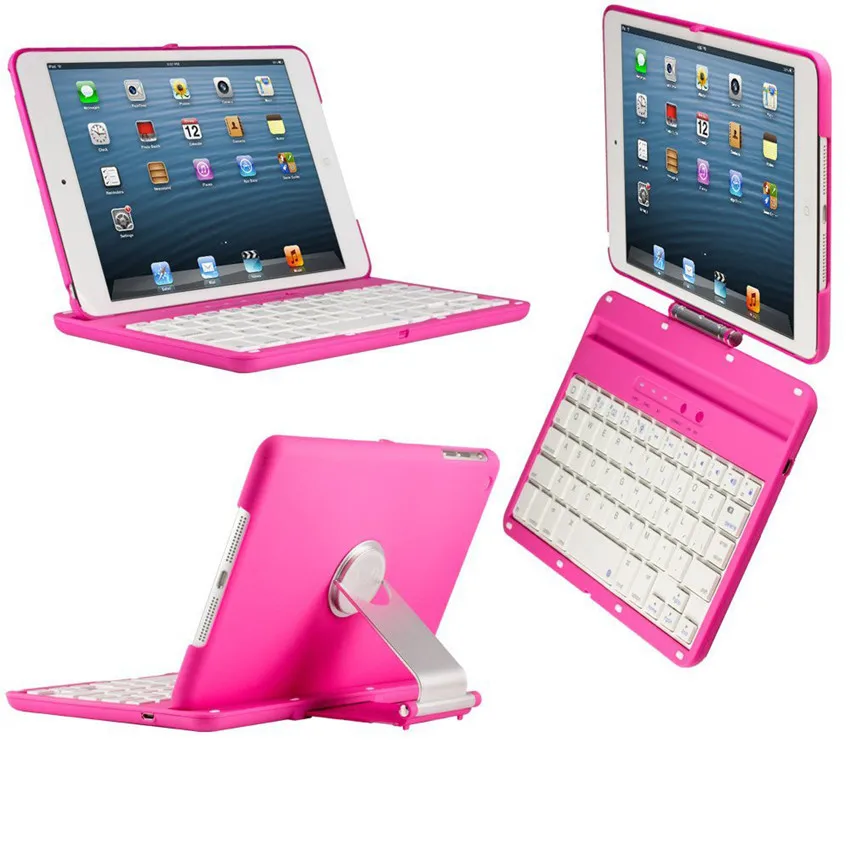 

For Ipad mini 360 degree rotation can be stretched wireless Bluetooth keyboard with back shell foreign trade explosion