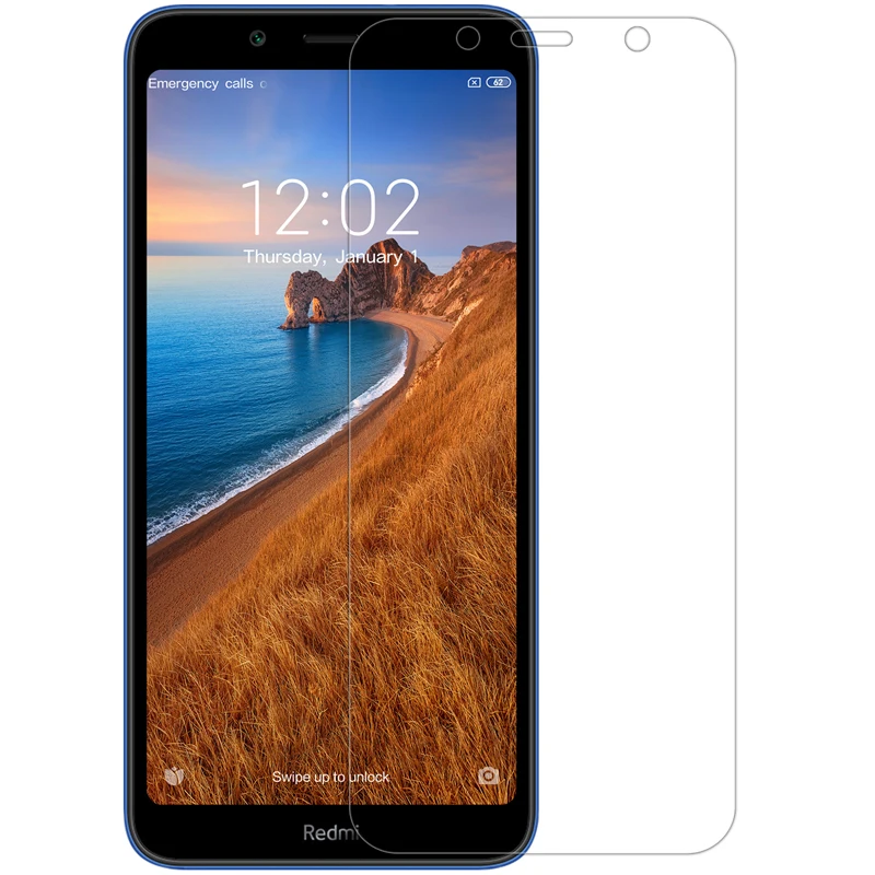 2 шт./лот Redmi 7A Защитная пленка для экрана NILLKIN сверхпрозрачная Антибликовая или