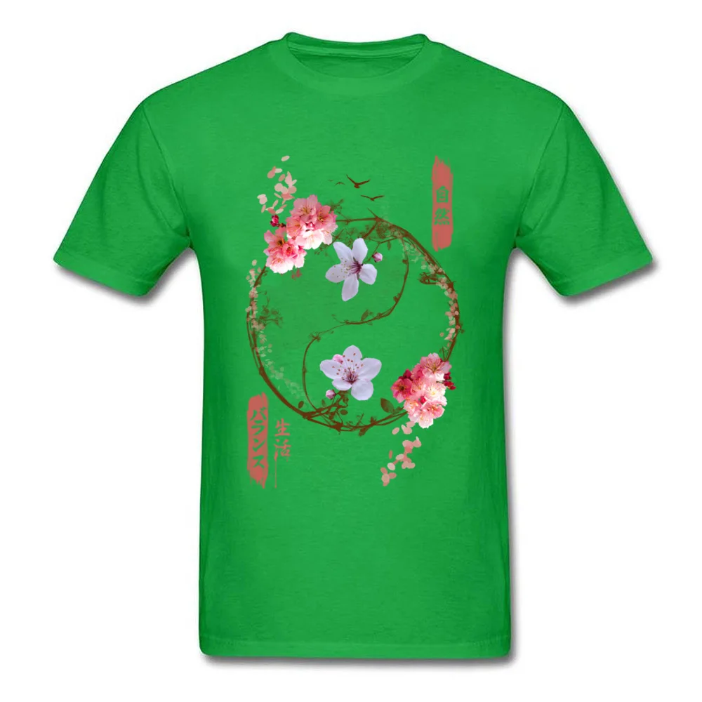  Man Top T-shirts Eternal Balance Street Tops Shirts Cotton Fabric Crew Neck Short Sleeve Casual T-Shirt Summer Eternal Balance green