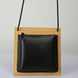 Мода маленькая сумка натуральная кожа crossbody сумки для женщин винтажные квадратный сумка женская сумки Клатчи Bolsas Femininas
