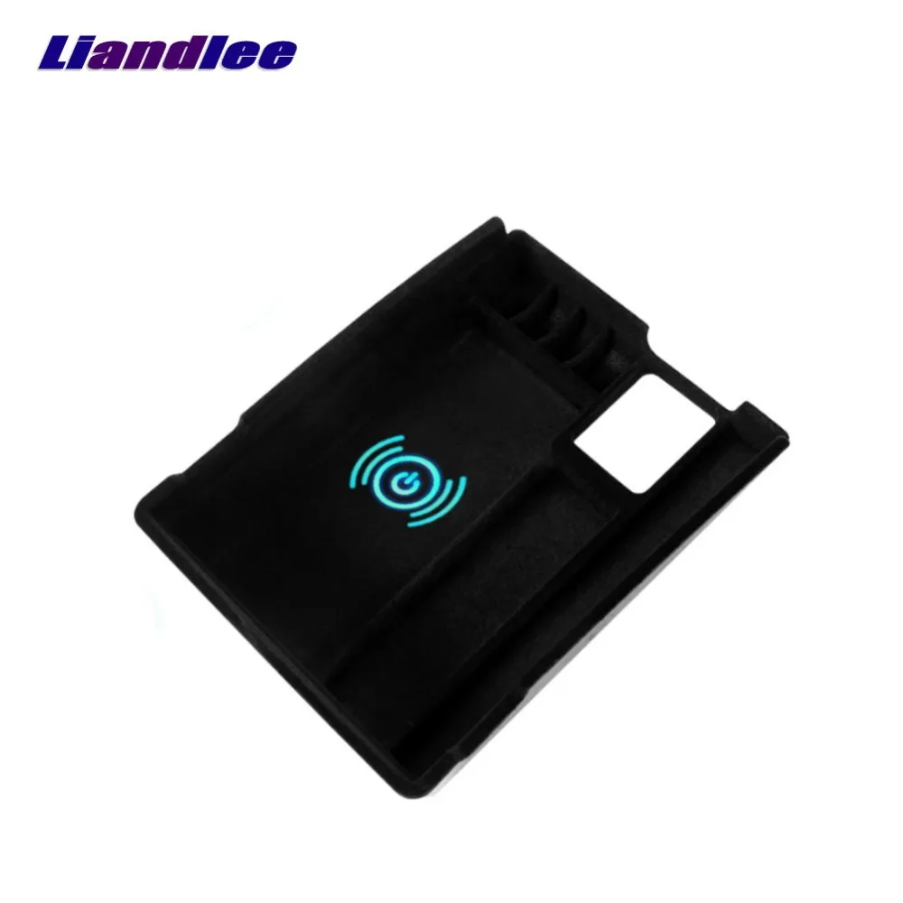 Liandlee For Nissan X-Trail Rogue Special Car Wireless Charger Armrest Storage For IPhone Android Phone Battery Charger