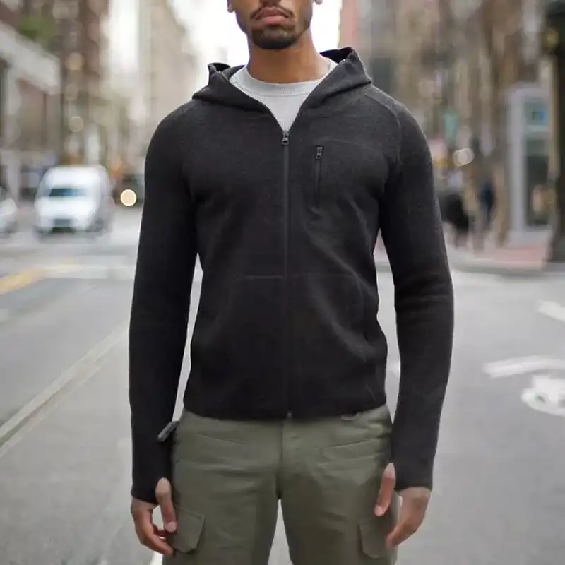 sweater fleece hoodie