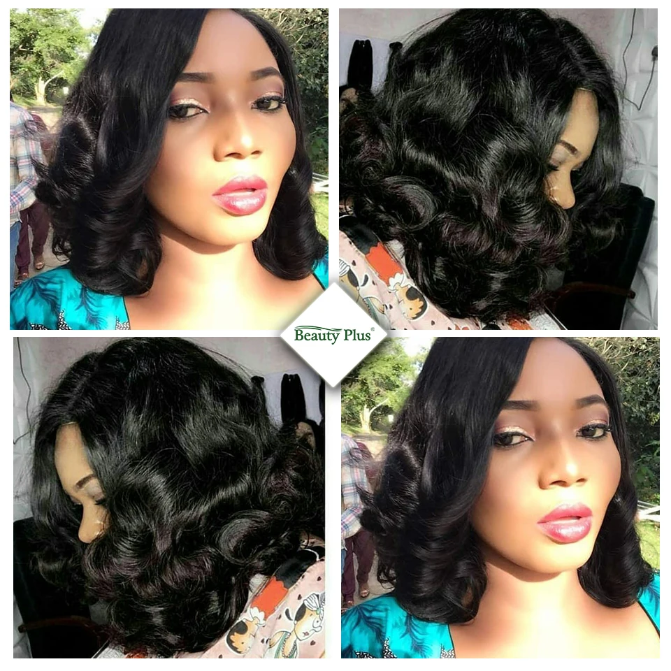 curly human hair bundles with closure (2)