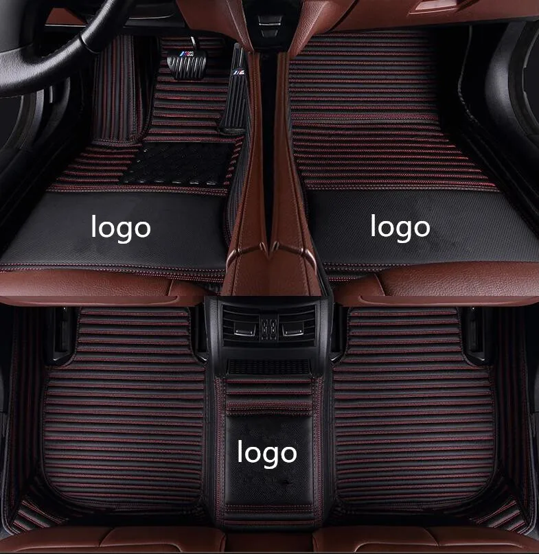 

For Chrysler 300C grand voyager,PT cruiser,Town & Country , car floor Auto mats Tail box mat With logo Car accessories