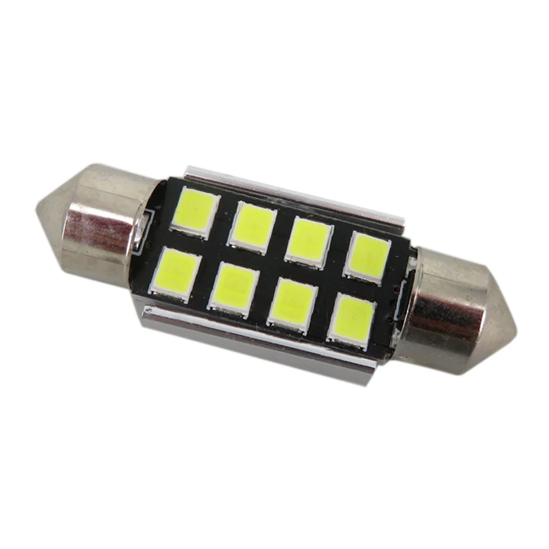 WLJH 10x LED 31 мм C5W автомобильный светильник 3175 6428 внутренний s купольная Светодиодная
