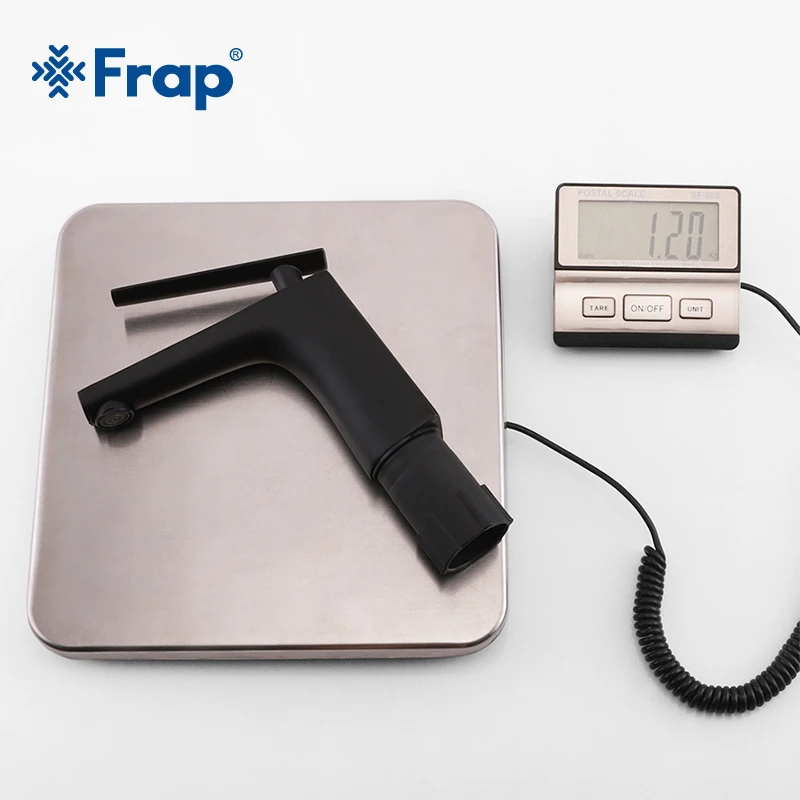 Frap الفاخرة الحمام صنبور حوض خلاط الحنفيات صنبور مصرف الغرور الساخن المياه الباردة خلاط صنبور أسود اللوحة الحنفية صنبور Y10119