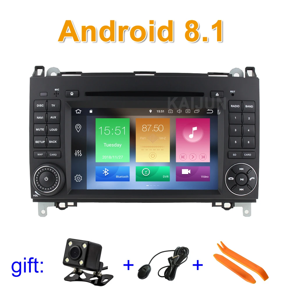 

Android 8.1 Car DVD Player Radio GPS for Mercedes/Benz Vito Viano Sprinter W209 W169 W169 B200 VW Crafter with WiFi BT