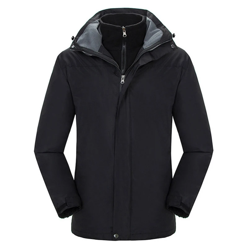 

CANDOMOM Jacket Heating Softshell Thermal Winter Jackets Women Outdoor Windproof Climbing Lovers Clothes Men Coat