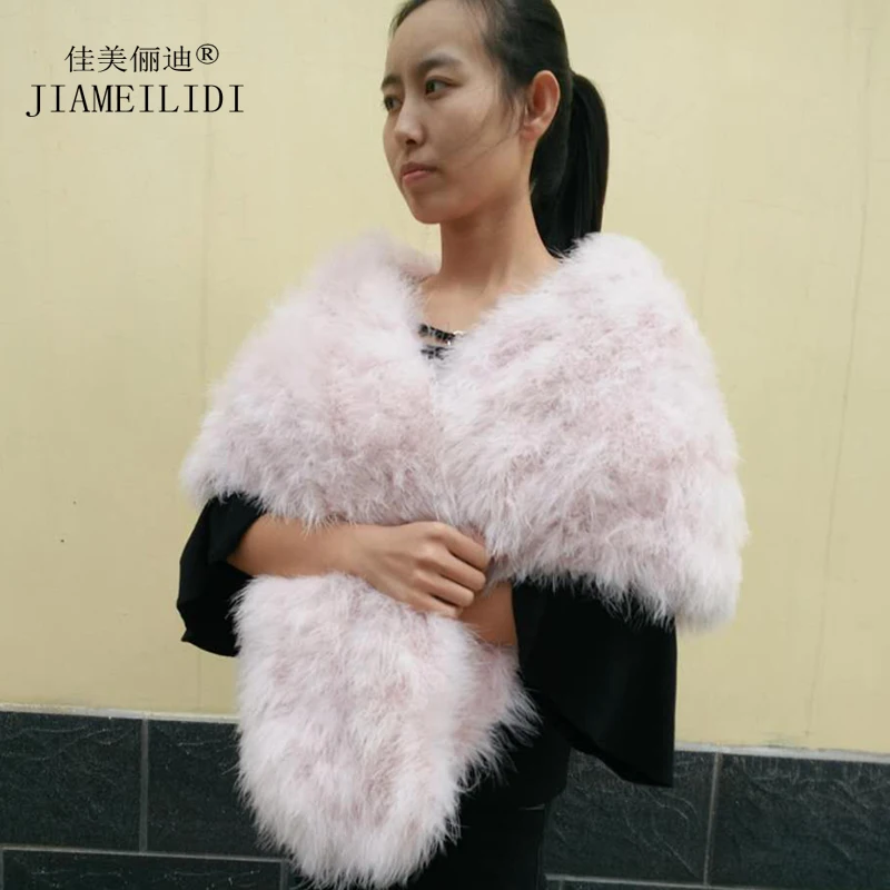 

2019 real turkey feather shawls women handmade ostrich feather cape female genuine feather cloak winter scarf