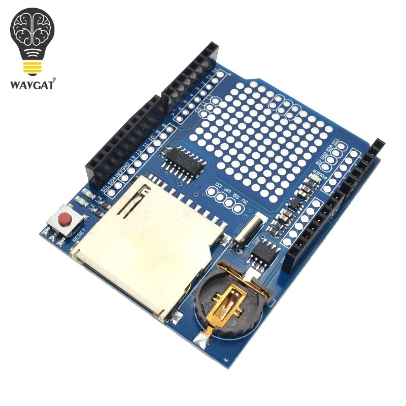 Модуль регистрации данных Suq V1.0 для SD карты Arduino UNO|shield for arduino|shield arduino unoshield uno |