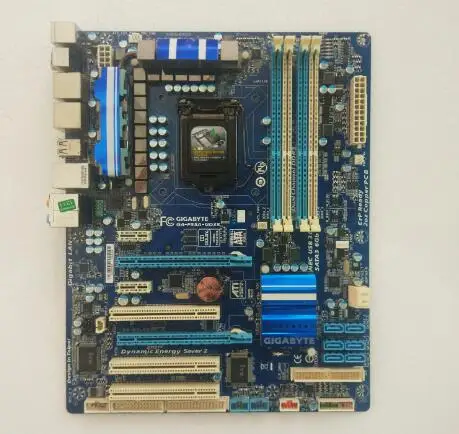 Для Gigabyte GA-P55A-UD3R оригинальный материнская плата LGA 1156 DDR3 USB3.0 16G P55 A P55A-UD3R настольная