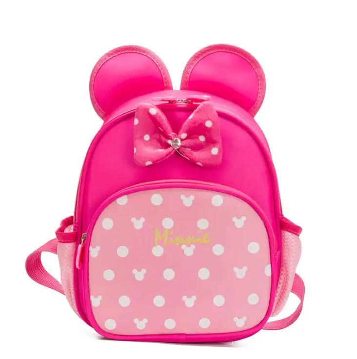 Горячая Распродажа, школьная сумка с Микки и Минни для мальчиков и девочек, детская сумка, детский рюкзак, рюкзак для детского сада, детские школьные сумки, ранец