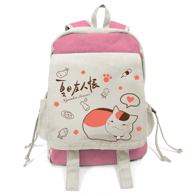 Anime Natsume's Book of Friends Backpacks Shoulder Bag Cool Children Rucksack Casual School Bag Bookbag For Teenage Girls bookbags-for-girls : image Anime Natsume's Book of Friends Backpacks Shoulder Bag Cool Children Rucksack Casual School Bag Bookbag For Teenage Girls bookbags-for-girls