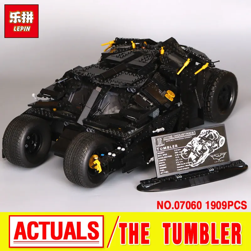 

LEPIN 07060 Genuine Super Hero Movie Series The Batman Armored Chariot Set 76023 Educational Building Block Bricks Boy Toys