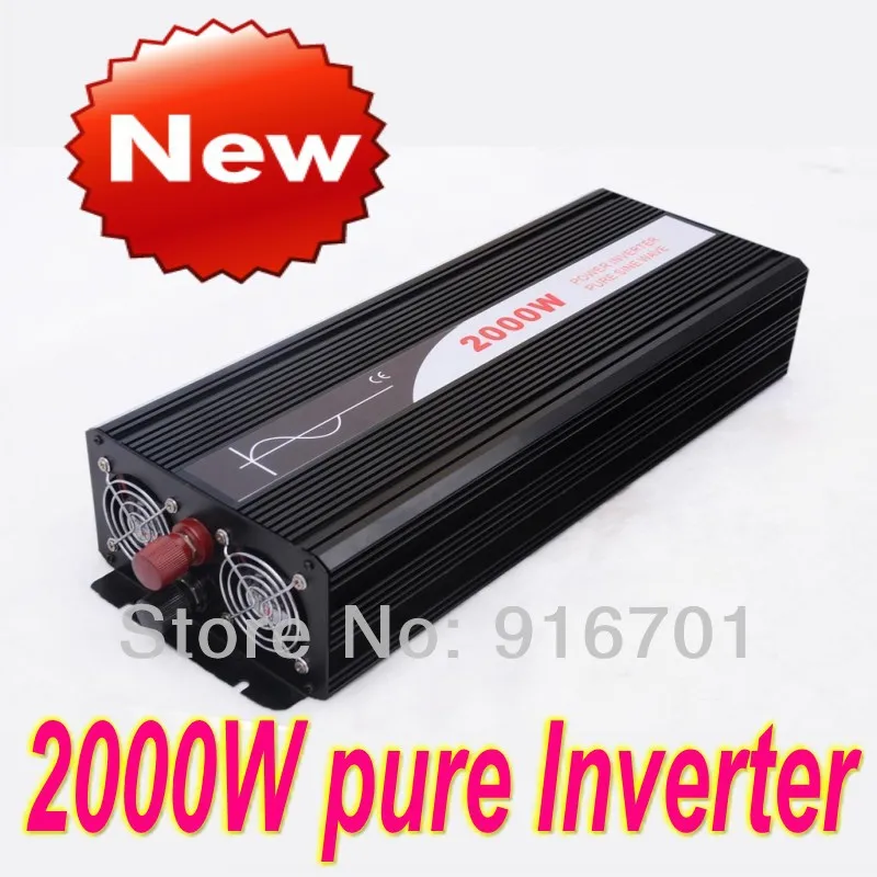 

Hot Sell. High Efficiency 2000W DC12V/24V/48V Pure Sine Wave Inverter, Off Grid Tie Inverter, Solar Power Inverter
