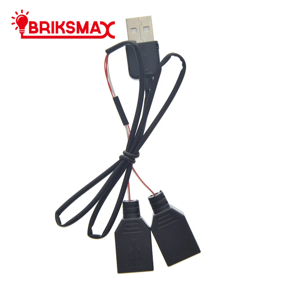 Аксессуары для оссветильник ительных приборов BRIKSMAX черный от одного до семи USB