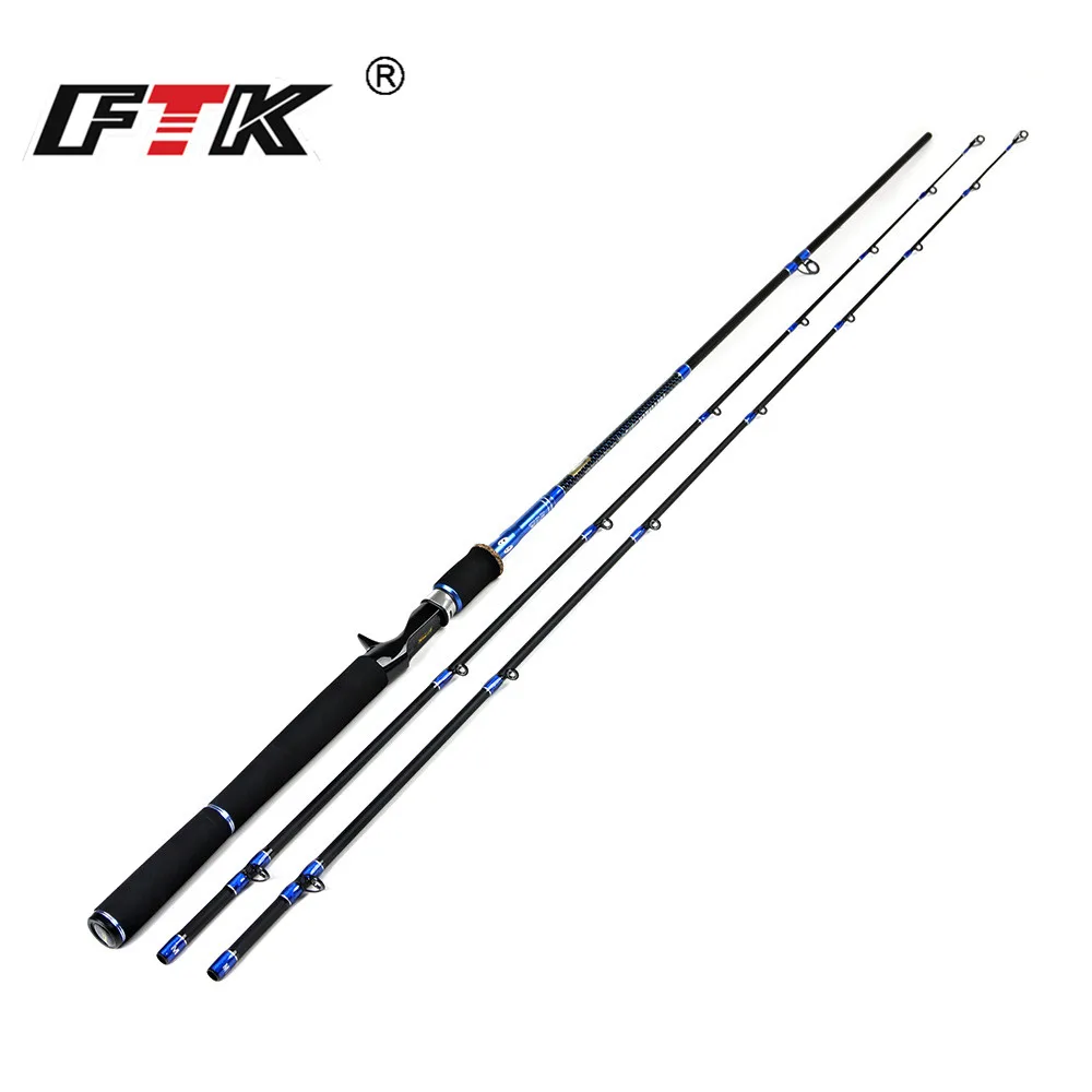 

FTK 99% Casting Fishing Rod M/ML 2 Section Surper Hard Carbon Lure Fishing Rod Bait Fishing Rod