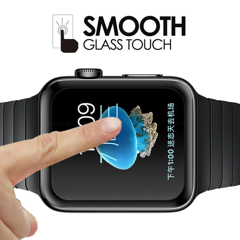 10pcs For iWatch Plating Tempered Glass Apple Watch 38/42mm Series 3 2 1 Full Cover 3D Curved Black Edge Screen Protector Film 10pcs For iWatch Plating Tempered Glass Apple Watch 38/42mm Series 3 2 1 Full Cover 3D Curved Black Edge Screen Protector Film