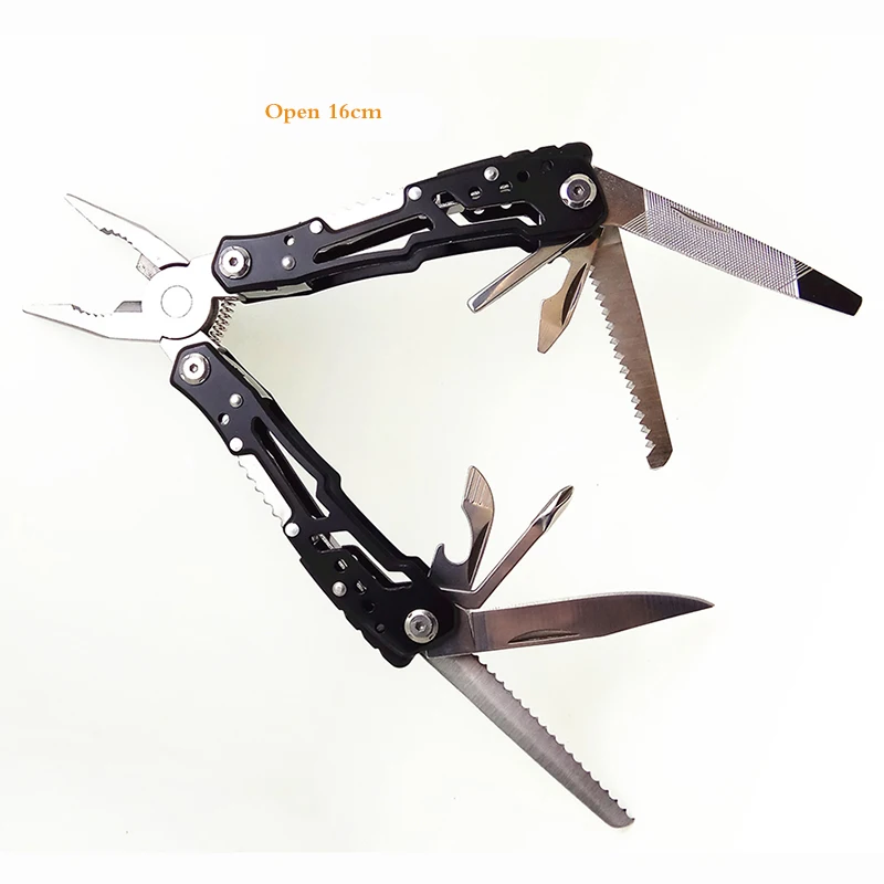 EDC multifunctional outdoor multipurpose knife tool, folding Swiss Army