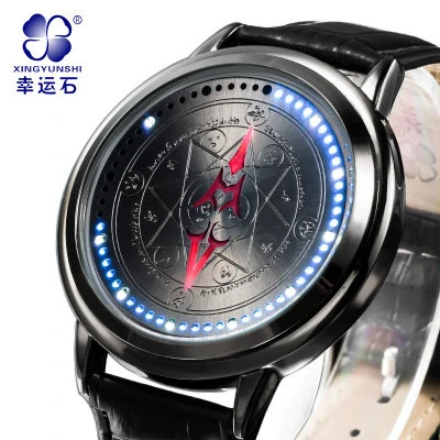 Fashion Luxury Anime Watch Fate/stay Night Led Touch Screen Watches  Stainless Steel Waterproof Wristwatches - Digital Wristwatches - AliExpress