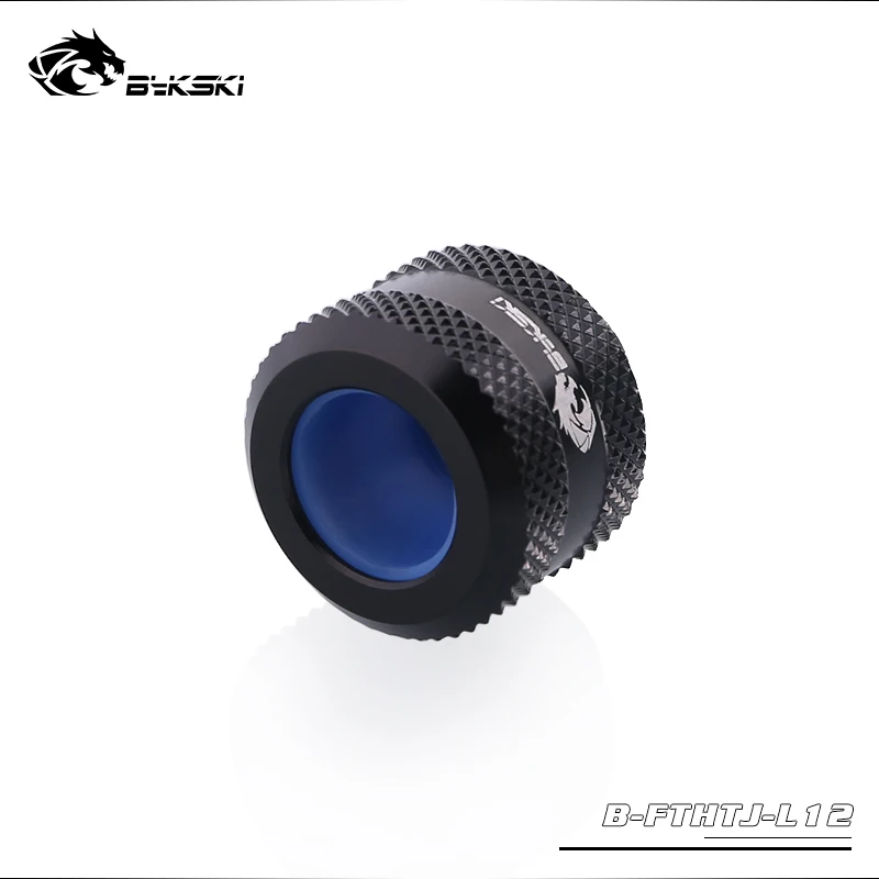 

4pcs/lot BYKSKI OD12mm Hard Tube Fitting Hand Compression Fitting G1/4'' Computer Accesspries Fitting use for Rigid Tube
